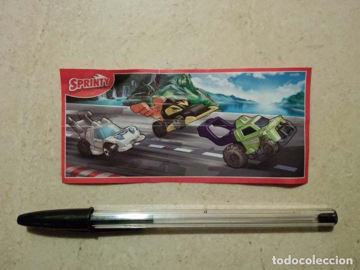 Figuras de Borracha e PVC: KINDER FERRERO SPRINTY - INSTRUCCIONES - MAGIC