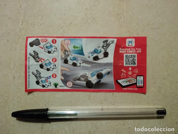 Figuras de goma Kinder: KINDER FERRERO SPRINTY - INSTRUCCIONES - MAGIC - Foto 2