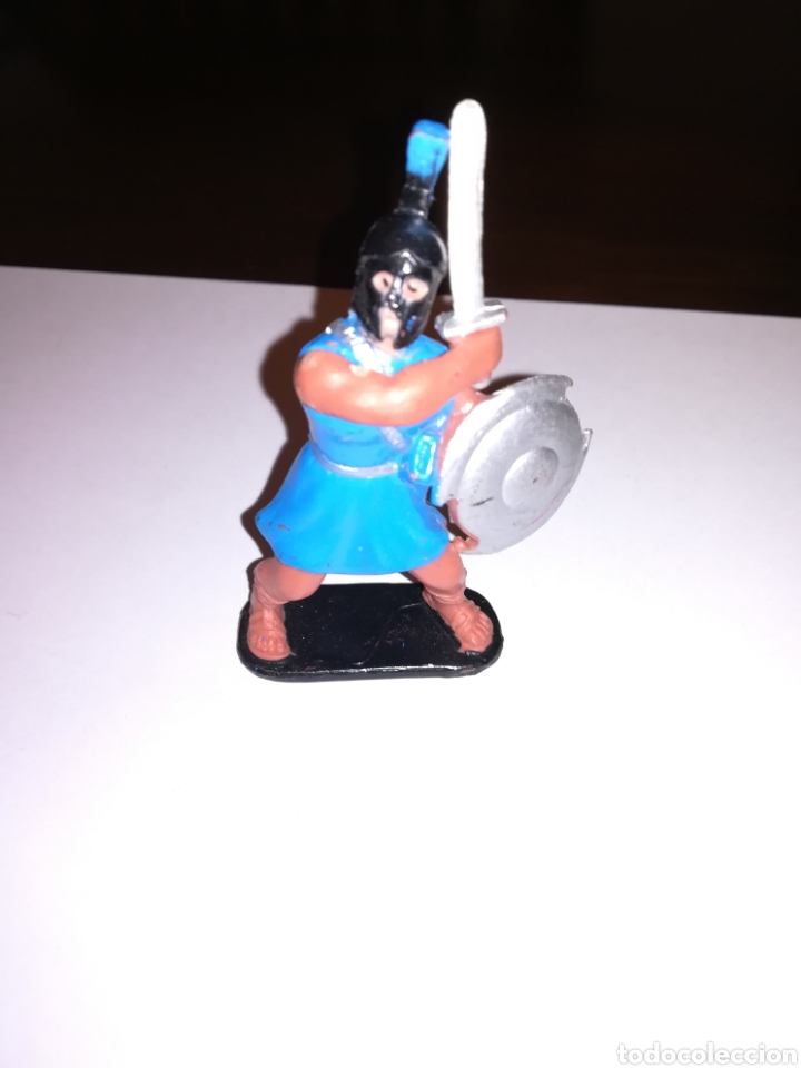 Figuras de goma y PVC: GUERRERO HOPLITA GRIEGO SOLDADO SOLDADOS HISTORICOS FIGURA DE PVC
