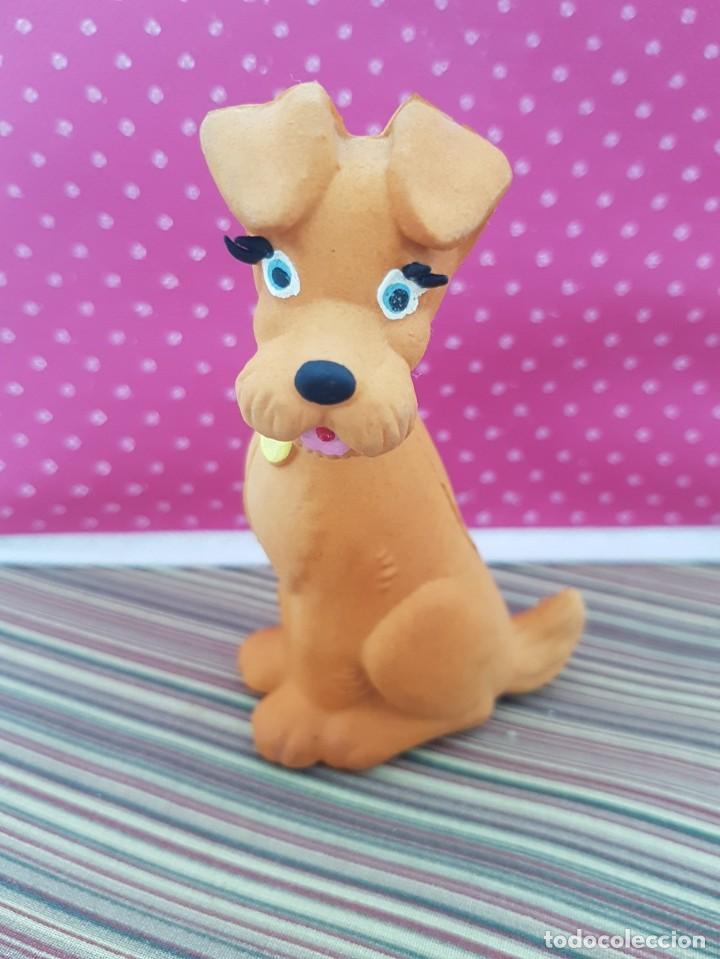 Gummi- und PVC-Figuren: MU&Ntilde;ECO GOMA CON PITO GOLFO LA DAMA Y EL VAGABUNDO LANCO SPAIN