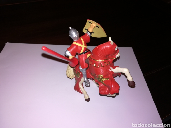 Figuras de goma y PVC: PAPO FIGURA DE PVC CABALLERO MEDIEVAL SOLDADO SOLDADOS ENRLAG