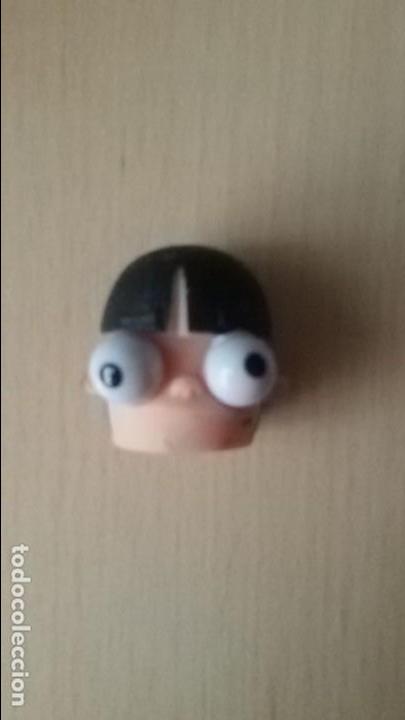 Figuras de Goma y PVC: CABEZA DE GOMA FAN BOY CHUM CHUM - PHOSKITOS