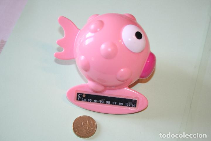 Figuras de goma y PVC: PEZ ROSA *** MU&Ntilde;ECO DE PVC / PL&Aacute;STICO - Foto 1