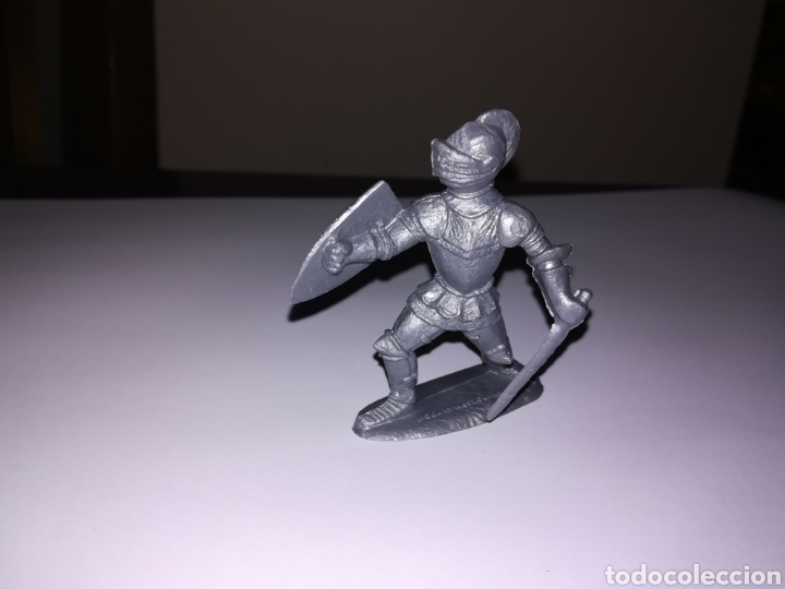 Figurines en Caoutchouc et PVC: SOLDADO GUERRERO MEDIEVAL PLASTICO A&Ntilde;OS 70 SOLDADOS ENRLAG