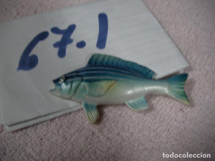 Figuras de Goma y PVC: PECES DE CANARIAS - FIGURA DE RESINA +- 5 CM DECORACION O DIORAMA - ENVIO INCLUIDO A ESPA&Ntilde;A
