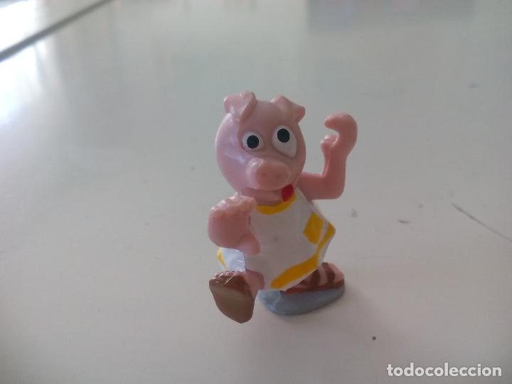 Kinder &Uuml;berraschung: FIGURA DE HUEVOS KINDER SORPRESA. MU&Ntilde;ECO MINIATURA FERRERO. CERDO ROSA, CERDITA