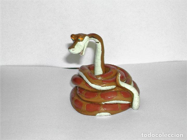 Figuras de goma y PVC: Figurita SERPIENTE KAA de EL LIBRO DE LA SELVA - Foto 1