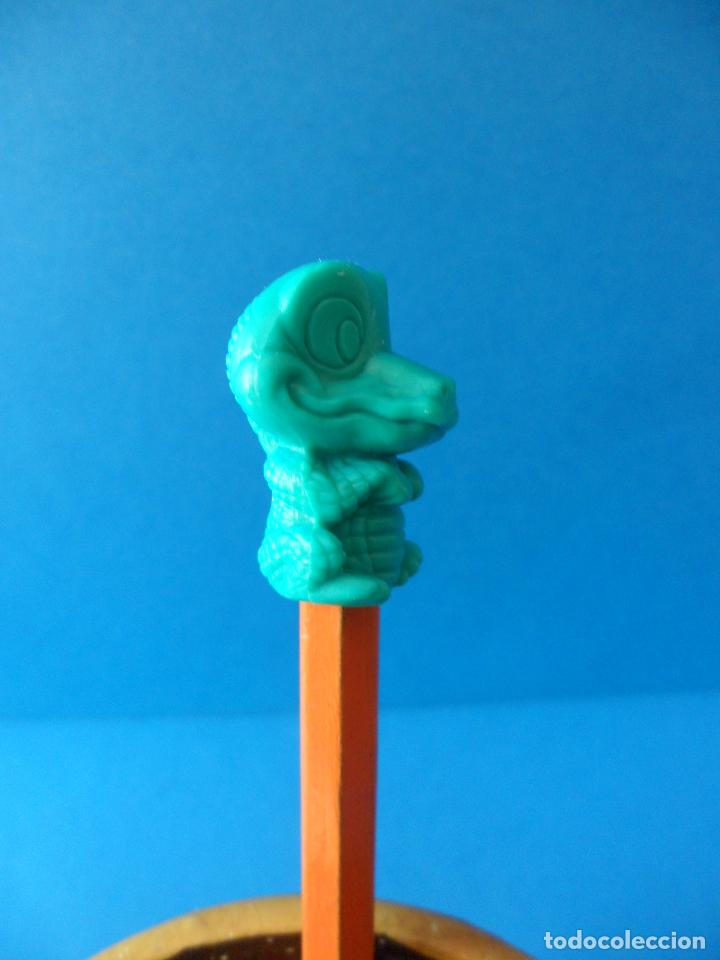 Figuras de goma y PVC: Lote de Capuchones de L&aacute;piz - Cocodrilo y Tortuga - Foto 8