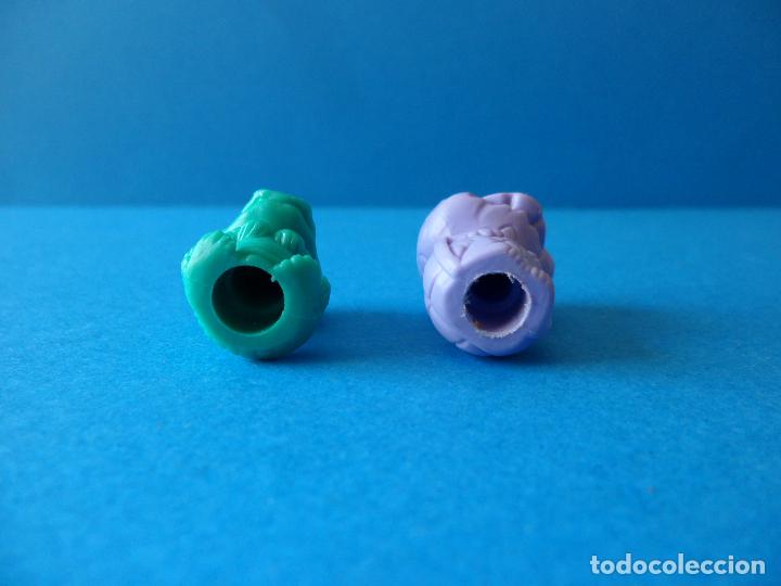 Figuras de goma y PVC: Lote de Capuchones de L&aacute;piz - Cocodrilo y Tortuga - Foto 5