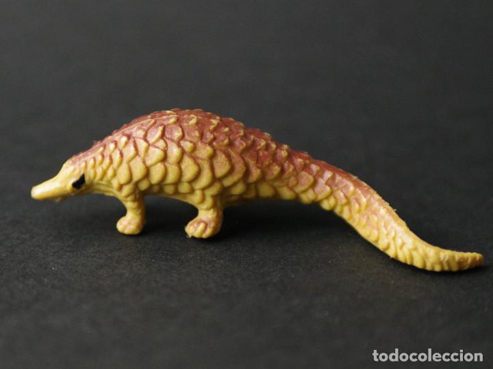 Figurines en Caoutchouc et PVC: Pangol&iacute;n mini figura pl&aacute;stico duro vintage a&ntilde;os 70