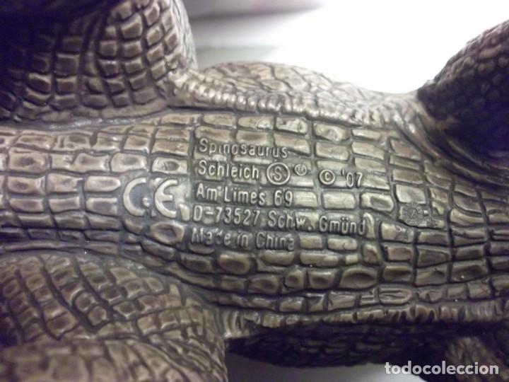 Figuras de goma y PVC: SPINOSAURUS DE SCHLEICH. A&Ntilde;O 2007. - Foto 4