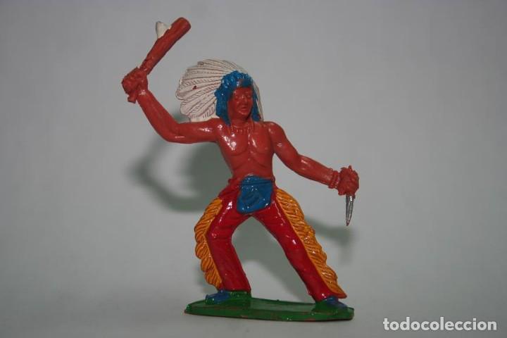 Figuras de goma y PVC: FIGURA INDIO SOTORRES - Foto 1