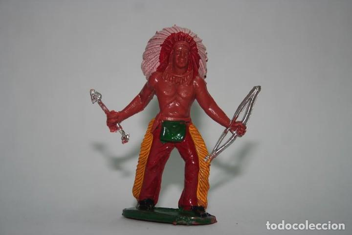 Figuras de goma y PVC: FIGURA INDIO SOTORRES - Foto 1