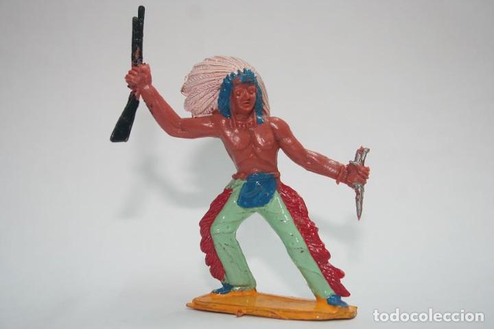 Figuras de goma y PVC: FIGURA INDIO SOTORRES - Foto 1