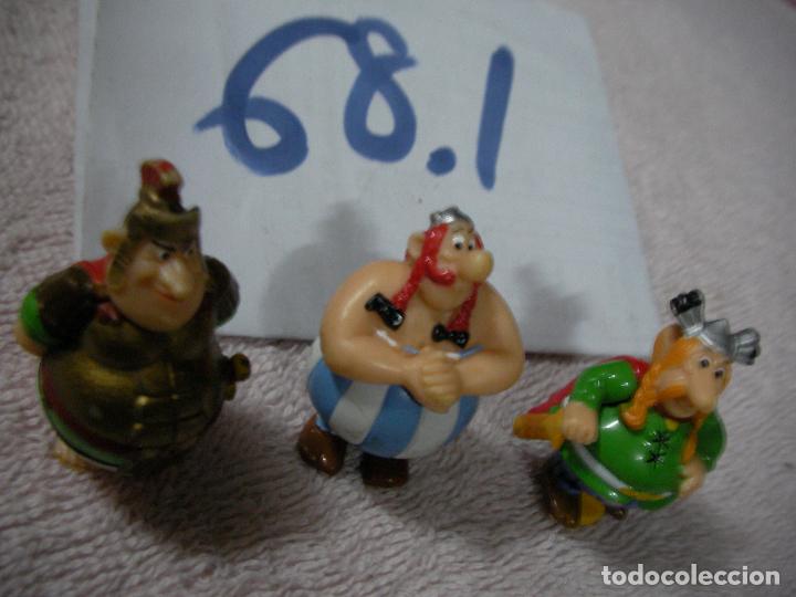 Figuras de goma y PVC: LOTE FIGURAS ASTERIX OBELIX - Foto 1