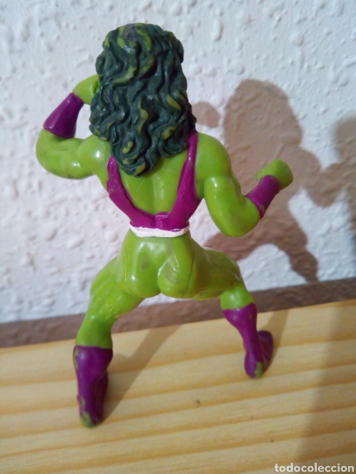 Figuras de goma y PVC: Figura hulka pvc marvel 1996 - Foto 2