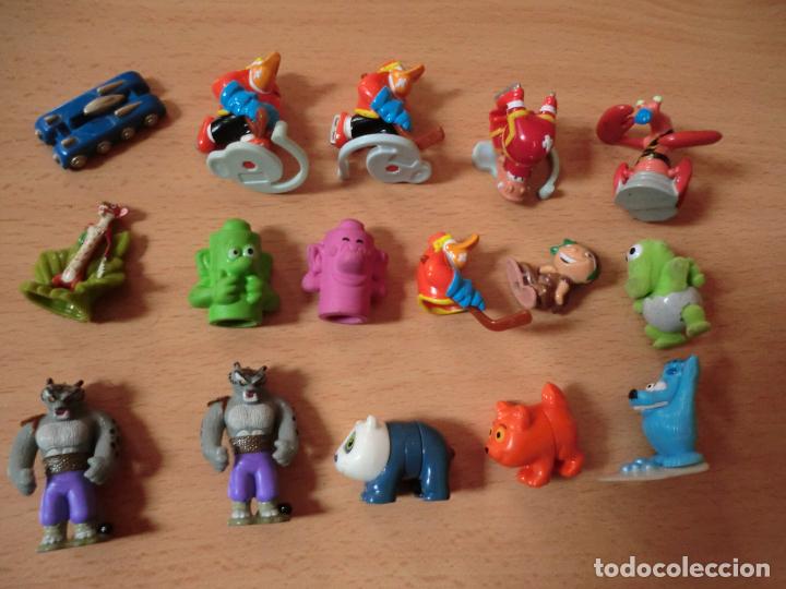 Figuras de goma Kinder: Kinder, lote figuras serie NV - Foto 1