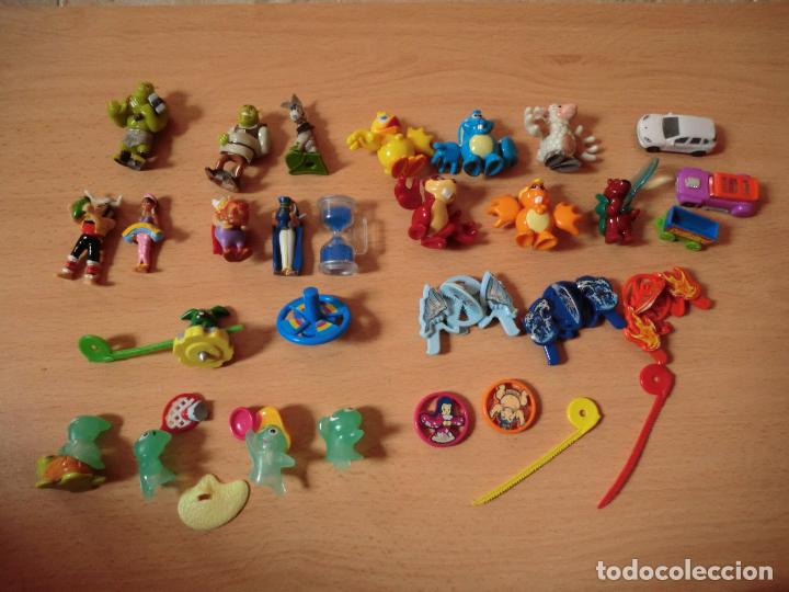 Figuras de goma Kinder: Kinder, lote figuras series DE y DC - Foto 1