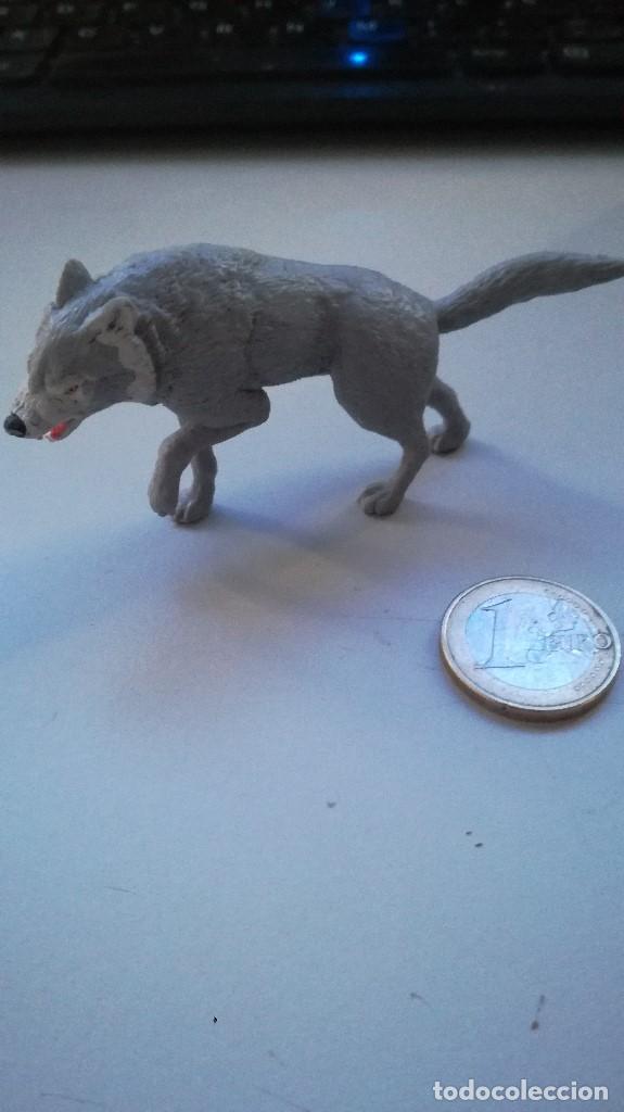 Figuras de goma y PVC: figura lobo artico - Foto 1