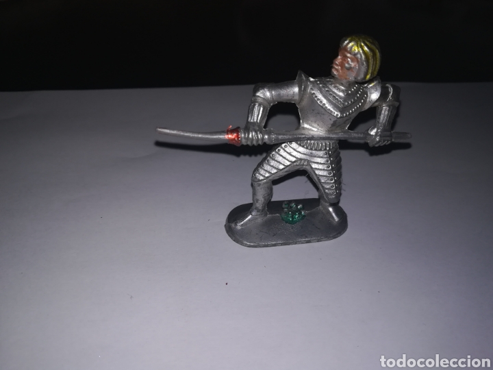 Figuras de Borracha e PVC: GUERRERO MEDIEVAL MADE IN GERMANY A&Ntilde;OS 60 Y 70 JEAN SOLDADITOS