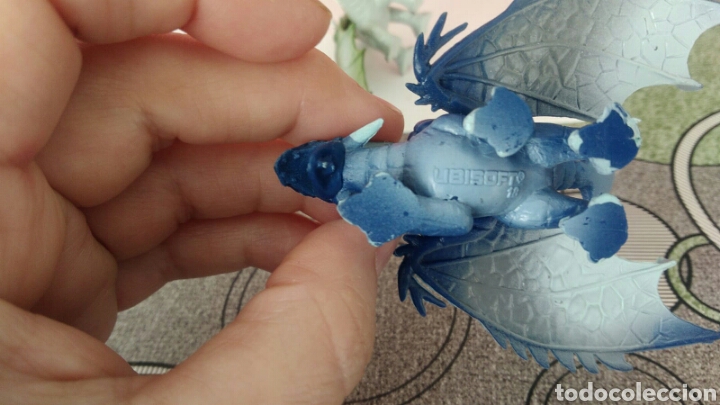 Figuras de goma y PVC: LOTE 5 DRAGONES MARCA UBISOFT - Foto 3