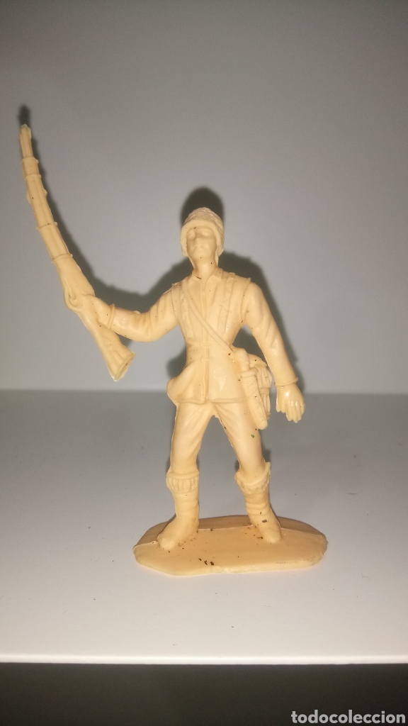 Figuras de goma y PVC: DANIEL BOONE DE COMANSI. FIGURA MONOCOLOR. - Foto 1