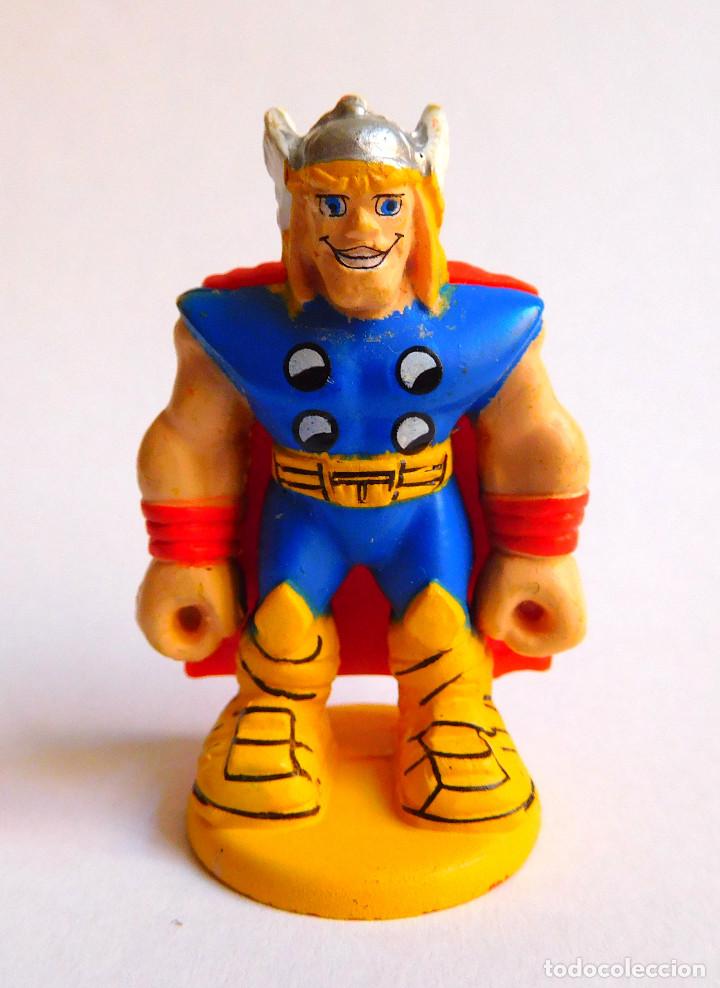Figuras de goma y PVC: THOR FIGURA 4 CM - MARVEL 2008 - Foto 1