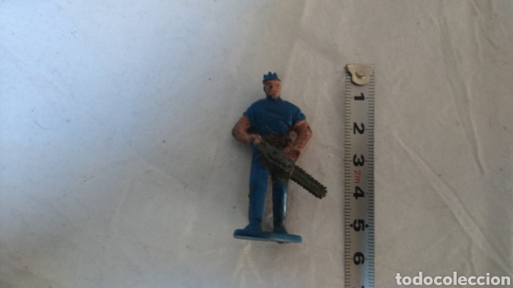 Figuras de goma y PVC: OBRERO DE GOMA - Foto 2