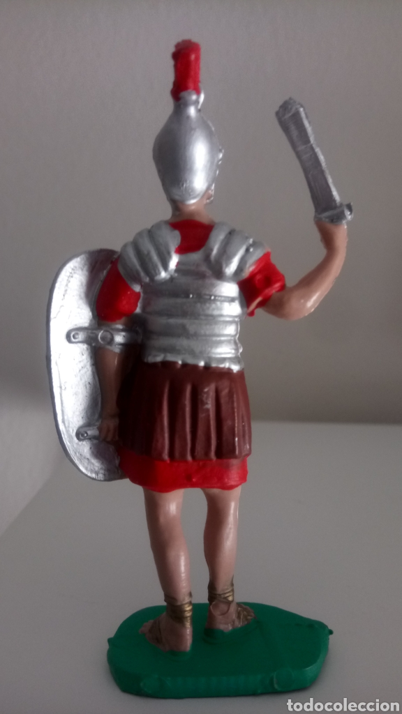 Figuras de goma y PVC: SOLDADO ROMANO DE OLIVER. - Foto 2