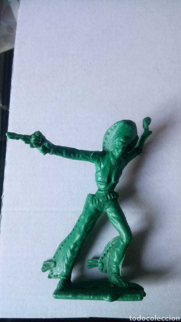 Figuras de goma y PVC: EXTRA&Ntilde;O COWBOY PIPERO DE 8 CMS. - Foto 1