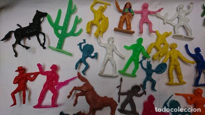 Figuras de goma y PVC: LOTE DE ANTIGUAS FIGURAS COMANSI - Foto 2