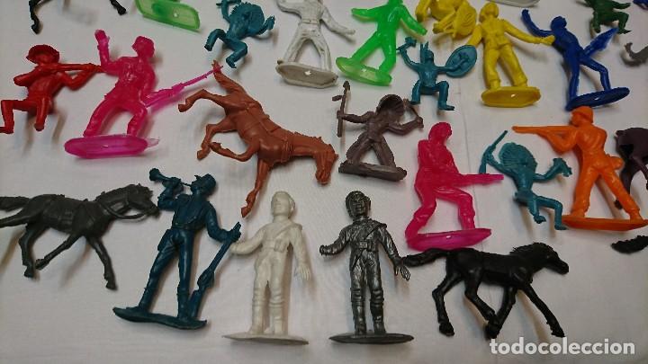 Figuras de goma y PVC: LOTE DE ANTIGUAS FIGURAS COMANSI - Foto 5