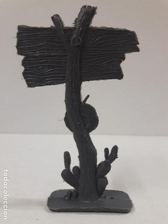 Figuras de goma y PVC: CARTEL DE TEXAS . COMPLEMENTO PARA DECORADO DEL OESTE - Foto 2