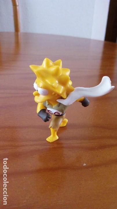 Figuras de goma y PVC: Figura pvc Lisa Simpson. 6 cms. - Foto 1