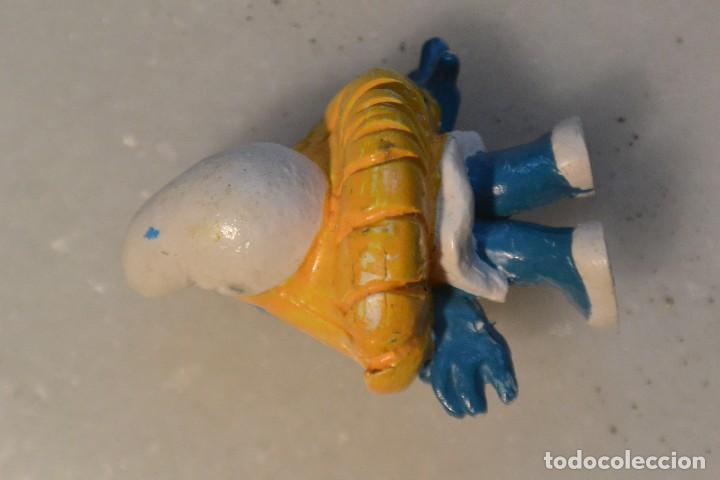 Figuras de goma y PVC: FIGUNA DE PITUFA. EURA MADE IN SPAIN - Foto 2