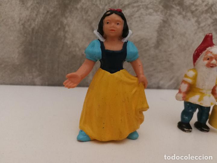 Figuras de goma y PVC: BLANCANIEVES Y LOS 7 ENANITOS PVC - Foto 2
