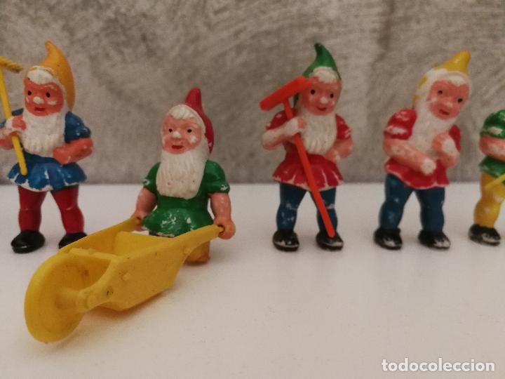 Figuras de goma y PVC: BLANCANIEVES Y LOS 7 ENANITOS PVC - Foto 4