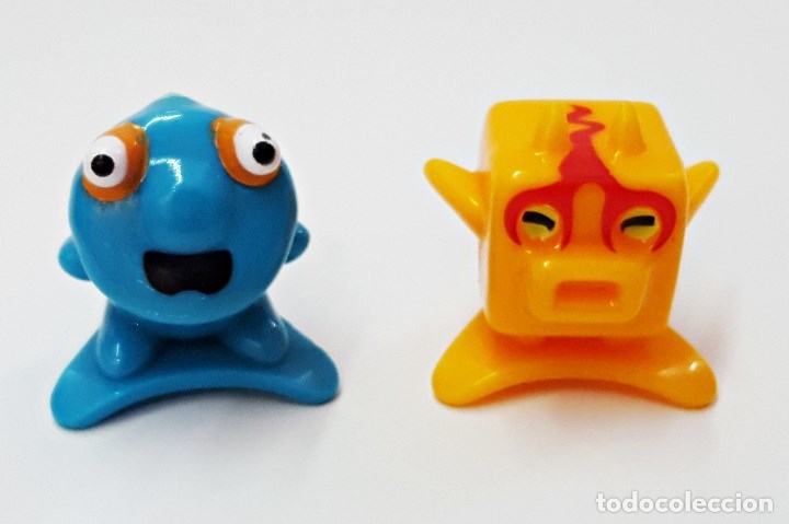 Figuras de goma y PVC: Lote 2 de 7 figuras Bungees Bionic? - Foto 4