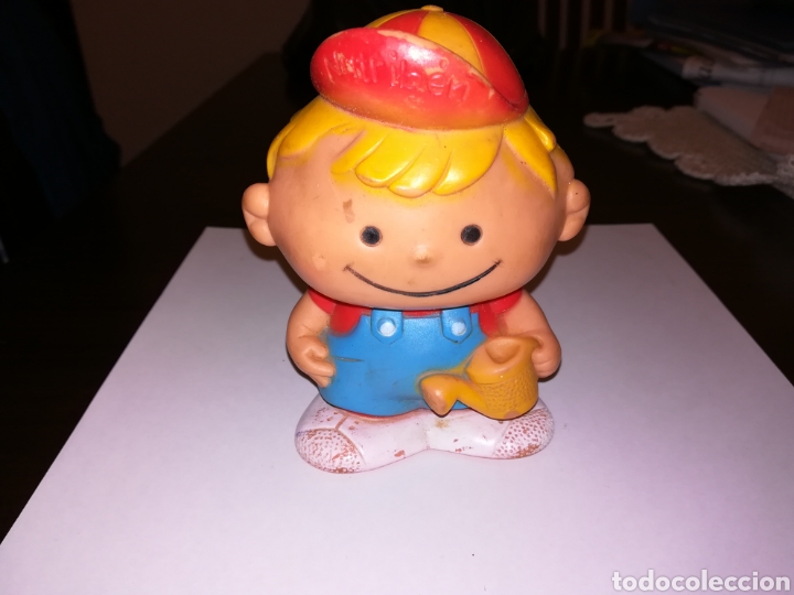 Figuras de Borracha e PVC: MU&Ntilde;ECO PROMOCIONAL DE CHIFLE DE NUTRIBEN PREMIUM PVC