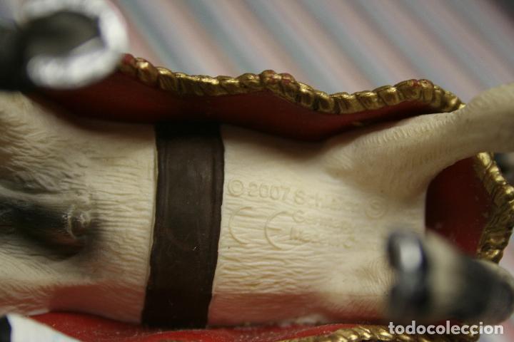 Figuras de goma y PVC: FIGURA DE CABALLO MEDIEVAL DE SCHLEICH - Foto 7