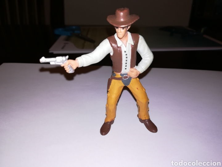 Figuras de goma y PVC: COMANSI FIGURA PVC INDIOS Y VAQUEROS MADE IN SPAIN - Foto 1