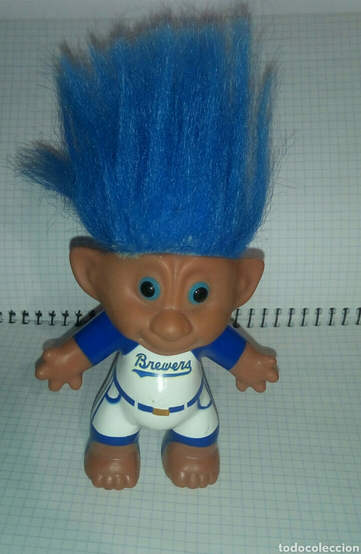 Figuras de goma y PVC: Mu&ntilde;eco troll - trol Brewers - Foto 1
