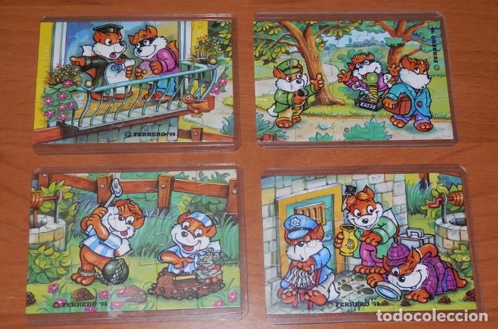 Figure di Gomma e PVC: FANCY FUXIES -SERIE COMPLETA DE 4 PUZZLES DEL A&Ntilde;O DE 1998