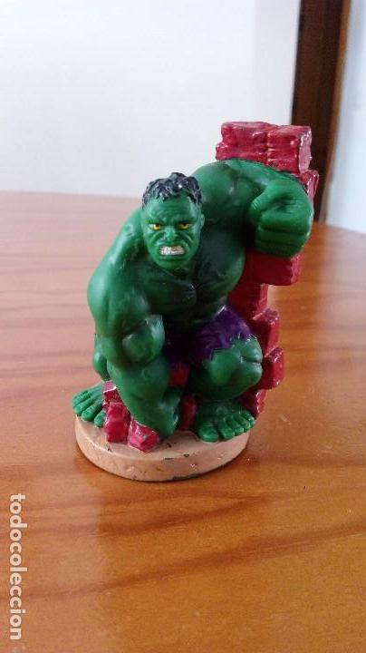 Figuras de goma y PVC: Figura de goma Hulk. Marvel. 9 cms. - Foto 1