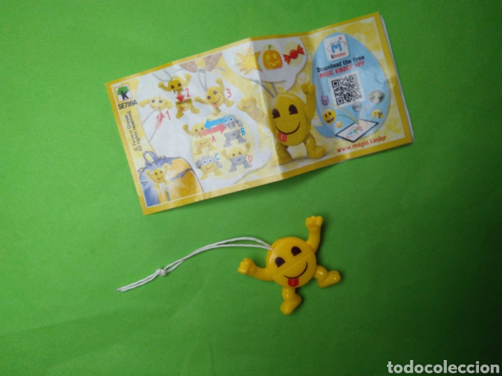 Figuras de goma Kinder: KINDER 2018 - EMJOI - SE789A - Foto 1