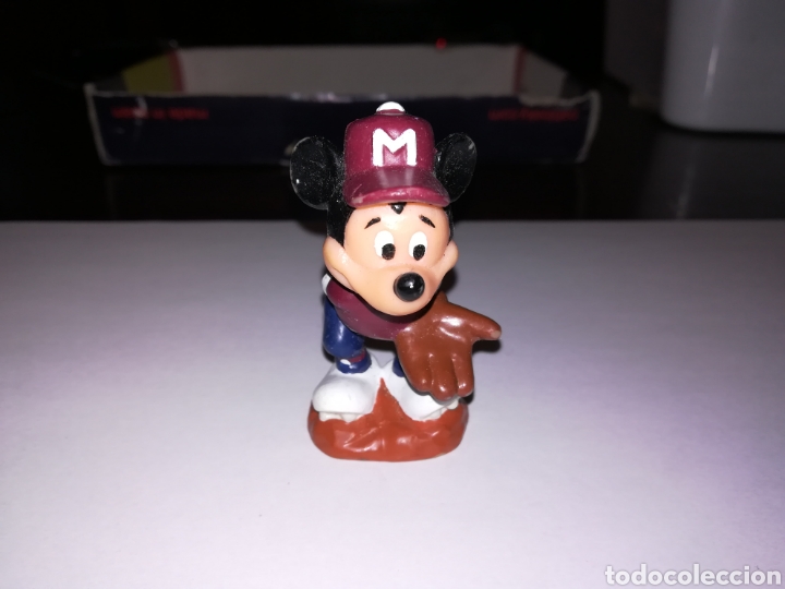 Rubber and PVC Figures: WALT DISNEY FIGURA PVC MICKEY MOUSE APPLAUSE JUGADOR BASEBALL
