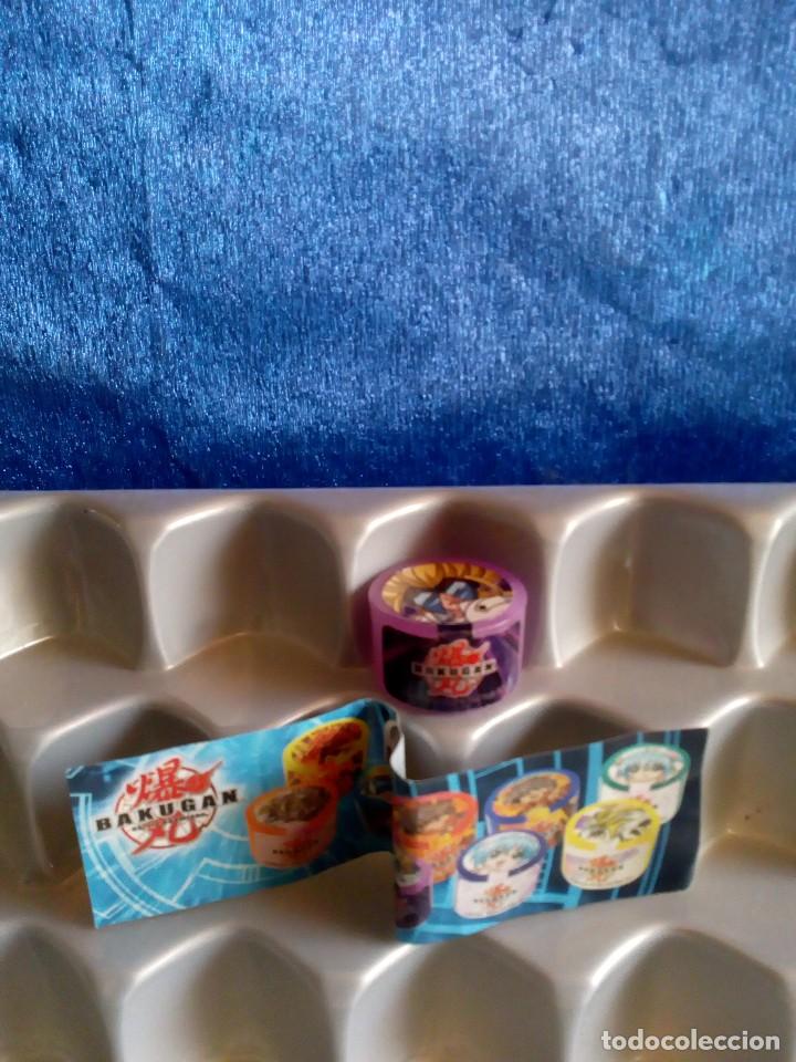 Figuras de Goma Kinder: Bakugan Bolas !