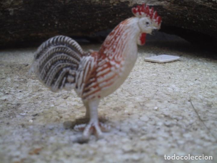 Figuras de goma y PVC: gallo de pech - Foto 1
