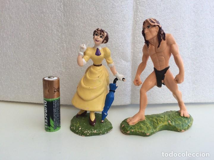Figuras de goma y PVC: Tarzan y Jane - BULLYLAND GERMANY - Foto 1
