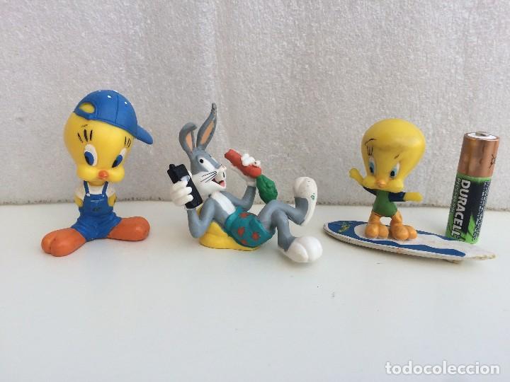 Figurine Looney Tunes Bugs Bunny à La Plage - Bullyland 1998 - 6 Cm - Occasion Très Bon état